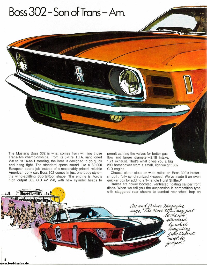 model year 1970 - Ford-Torino.de