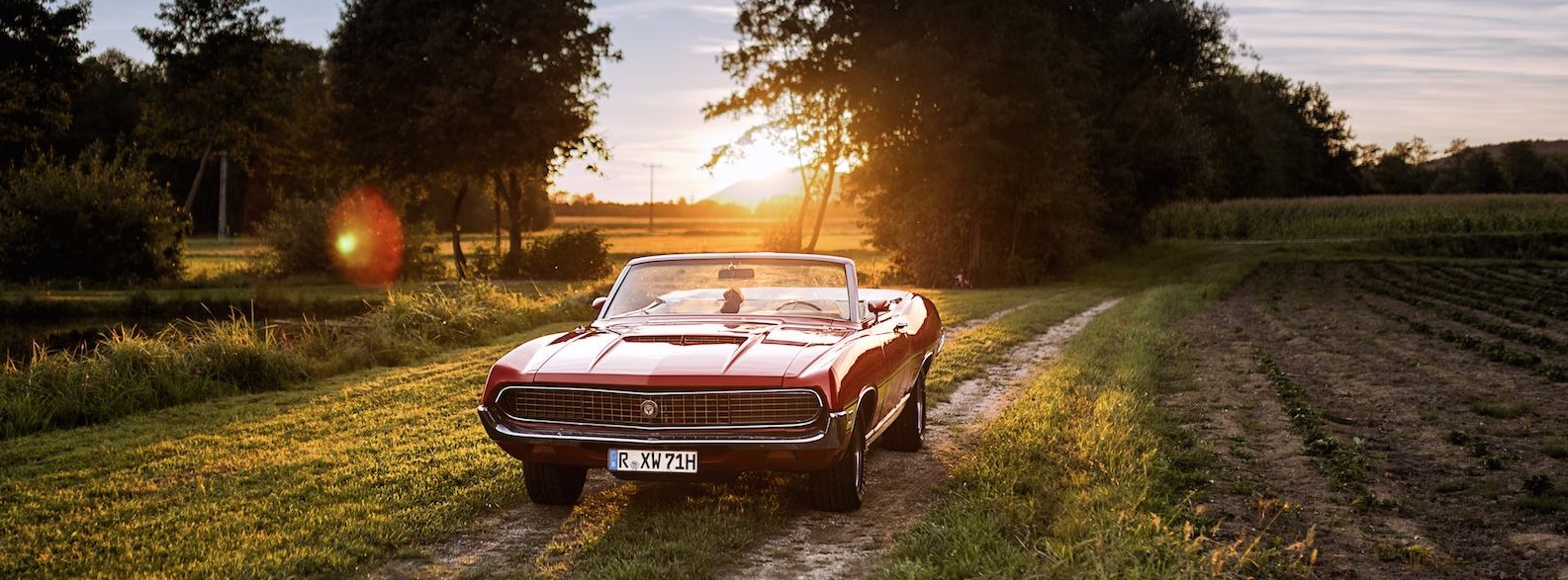 1971er Ford Torino Cabrio